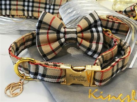 Burberry dog collars